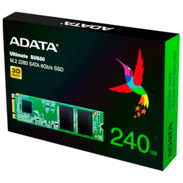 SSD ADATA SU650 240 ГБ M.2 2280 photo 5