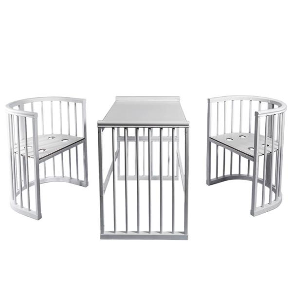 Pat pentru copii Glamvers Mila (40629) 0 luni - 5 ani/ White photo 4