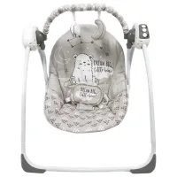Leagăn pentru bebeluși Kikka Boo Felice (10196) 9 kg/ Gray photo 2