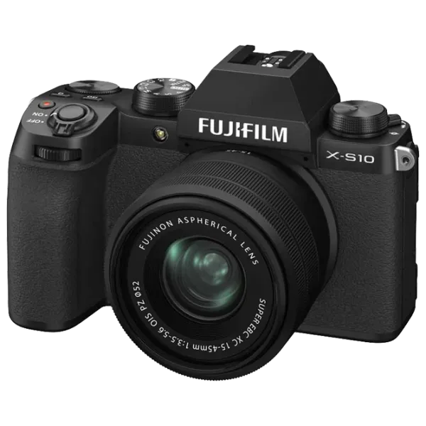Cameră foto FujiFilm X-S10 Kit CMOS/ XC15-45mm OIS PZ/ Black photo 2