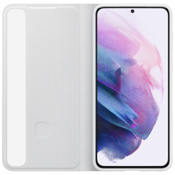 Husă pentru smartphone Samsung Galaxy S21 Plus Samsung/ Back/ PC/ PU/ White photo 3