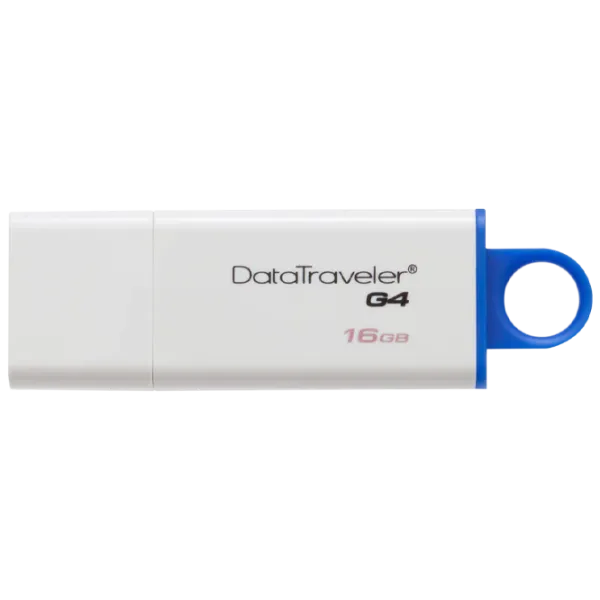 Kingston DataTraveler G4 16 ГБ Белый/ Синий photo 2