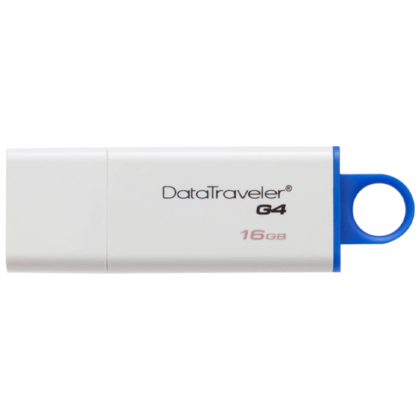 Kingston DataTraveler G4 16 ГБ Белый/ Синий photo 2