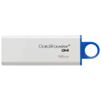 Kingston DataTraveler G4 16 GB White/ Blue photo 2