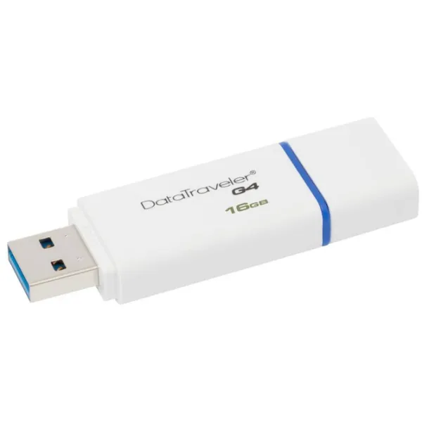 Kingston DataTraveler G4 16 ГБ Белый/ Синий photo 3