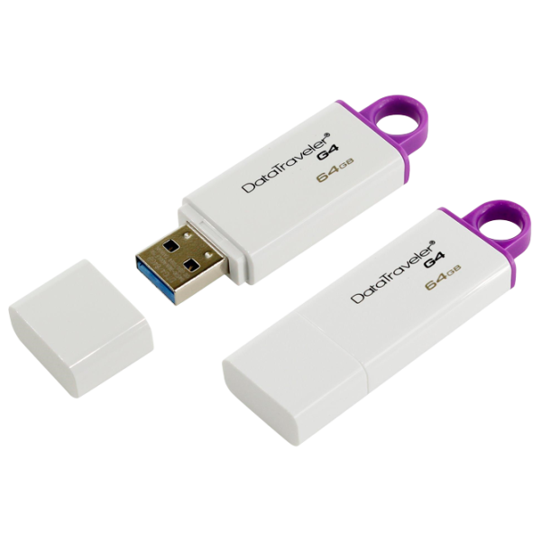 Kingston DataTraveler G4 64 ГБ Белый photo 2