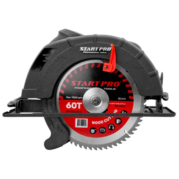 Fierăstrău circular Start-Pro SCS-2550 235 mm/ Red photo 2