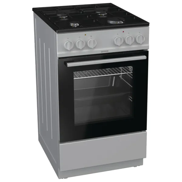 Плита Gorenje MEK301SB Газовая/ Серебристый/ Черный photo 2