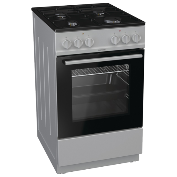 Плита Gorenje MEK301SB Газовая/ Серебристый/ Черный photo 2