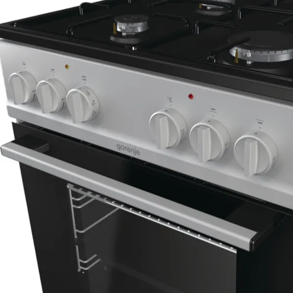 Плита Gorenje MEK301SB Газовая/ Серебристый/ Черный photo 5