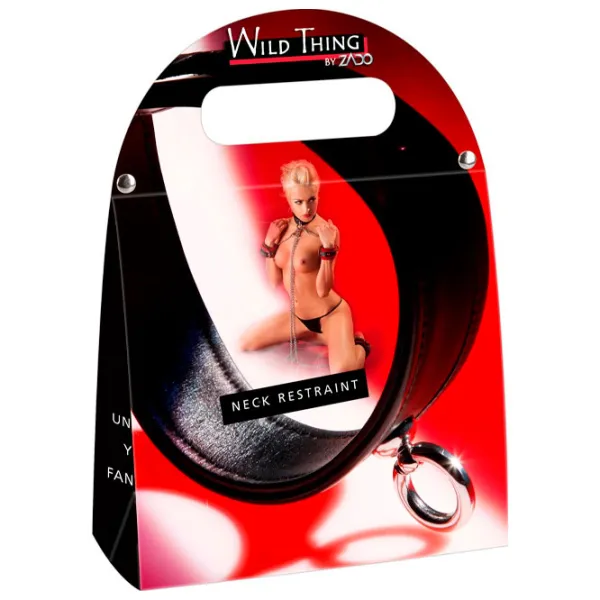 Чокер Wild Thing Bondage Collar Черный photo 4