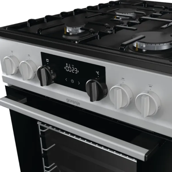 Aragaz Gorenje MEKS512S Pe gaz/ Silver/ Black photo 5 Aragaz Gorenje MEKS512S Pe gaz/ Silver/ Black photo 5