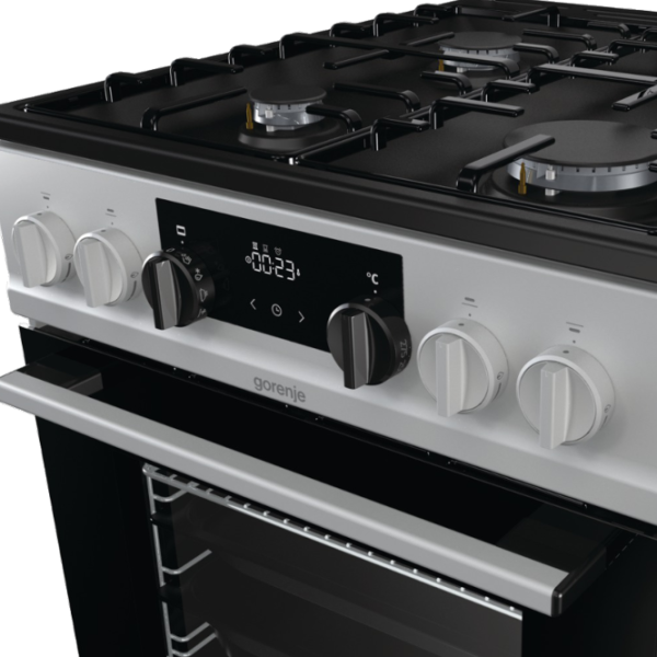 Aragaz Gorenje MEKS512S Pe gaz/ Silver/ Black photo 5 Aragaz Gorenje MEKS512S Pe gaz/ Silver/ Black photo 5
