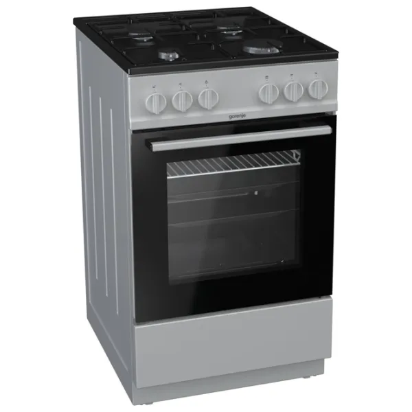 Aragaz Gorenje G5111SJ Pe gaz/ Silver/ Black photo 2 Aragaz Gorenje G5111SJ Pe gaz/ Silver/ Black photo 2
