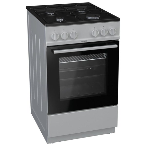 Aragaz Gorenje G5111SJ Pe gaz/ Silver/ Black photo 2 Aragaz Gorenje G5111SJ Pe gaz/ Silver/ Black photo 2