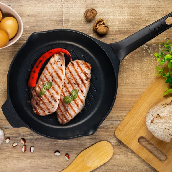 Tigaie Tefal Delicio E2324074 Grill / 26 cm / Black photo 8
