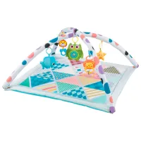 Covoraş pentru joc Kikka Boo PLAYMAT Teepee 2 in 1 Adventure Boy (31201010248) Transformer/ Blue photo 2