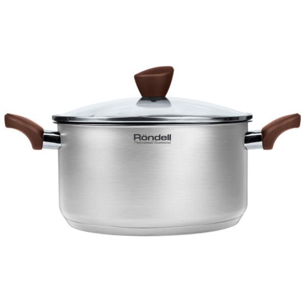 Кастрюля Rondell RDS-1110 4.8 л Нержавеющая сталь/ Стальной photo 2