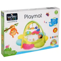 Covoraş pentru joc Lorelli PLAYMAT Plush Play Gym Sheep (10300370000) 0+/ Transformer/ Multicolor photo 3