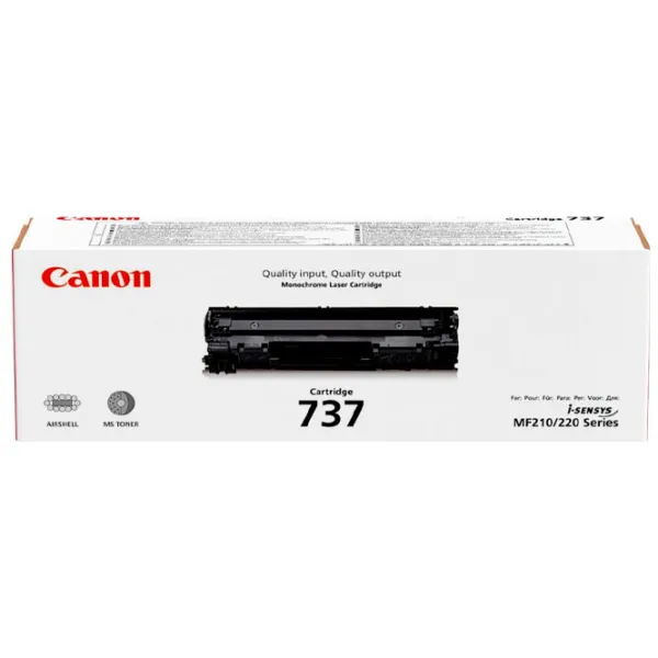 Картридж Canon 737 Black/ Original/ Лазер photo 2