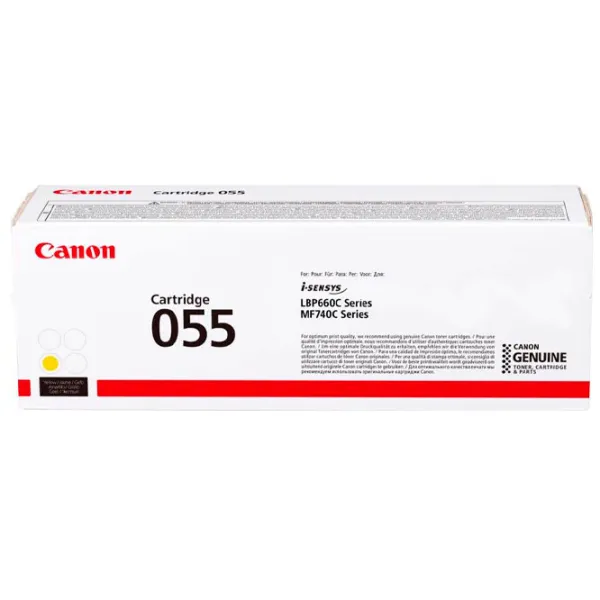 Картридж Canon CRG-055 Yellow/ Original/ Лазер photo 2