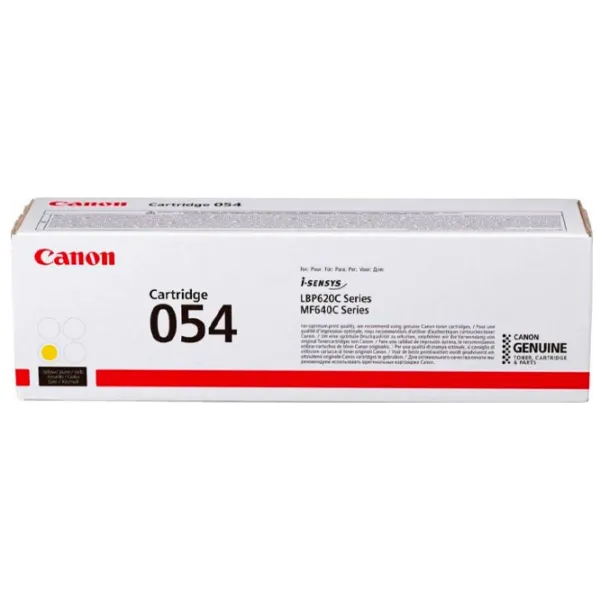 Картридж Canon CRG-054 Yellow/ Original/ Лазер photo 2