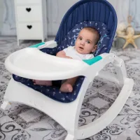 Leagăn pentru bebeluși Lorelli Alex with table (10110121998) 18 kg/ Dark Blue photo 6