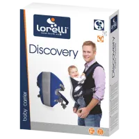 Marsupiu pentru copii Lorelli BABY CARRIER DISCOVERY (10010080001) 9 kg/ Gray photo 2