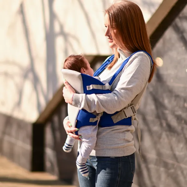 Marsupiu pentru copii Lorelli BABY CARRIER DISCOVERY (10010080001) 9 kg/ Gray photo 3