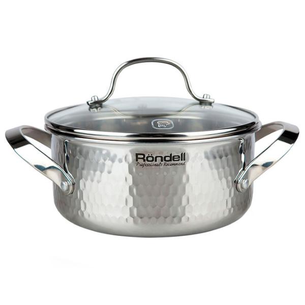 Кастрюля Rondell RDS-828 2.5 л Нержавеющая сталь/ Стальной photo 2