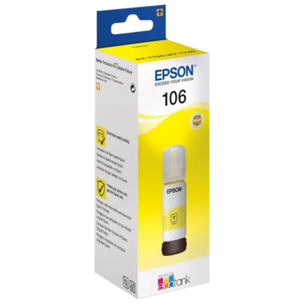 Чернила для принтера Epson 106 Yellow photo 2