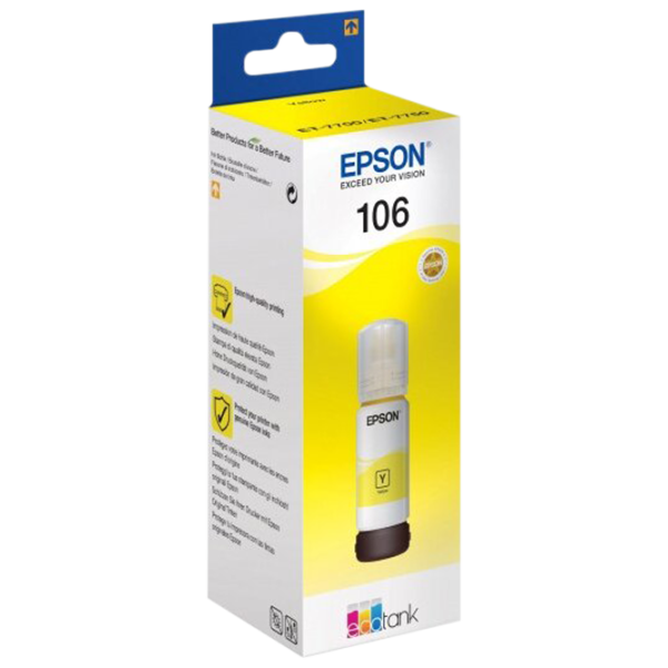 Чернила для принтера Epson 106 Yellow photo 2