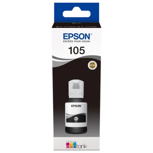 Чернила для принтера Epson 105 Black photo 2