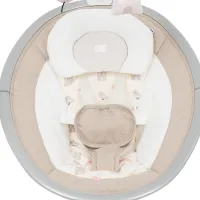 Leagăn pentru bebeluși Kikka Boo Twiddle (31005010021) 9 kg/ Beige photo 5