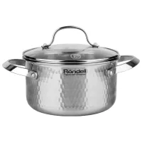 Кастрюля Rondell RDS-1295 5.6 л Нержавеющая сталь/ Стальной photo 2