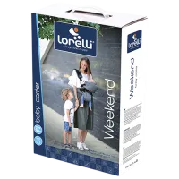 Marsupiu pentru copii Lorelli BABY CARRIER WEEKEND (10010110002) 9 kg/ Dark Blue photo 2