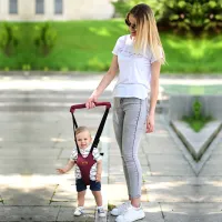 Marsupiu pentru copii Lorelli BABY WALK SAFETY HARNESS STEP BY STEP (10010140002) 13 kg/ Dark Blue photo 3