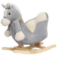 Balansor Kikka Boo Horse 1 an - / Gray photo 2