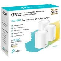 Amplificator de semnal TP-Link Deco X20 Mesh Wi-Fi/ White photo 5