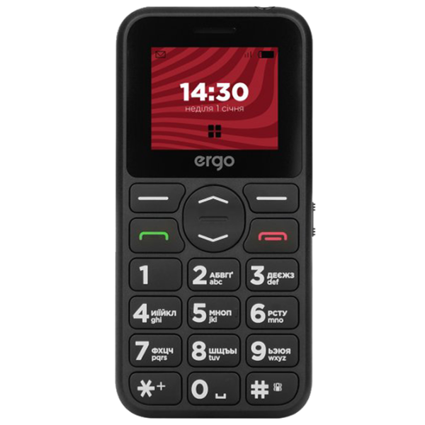 Ergo R181 Черный Черный / Dual SIM photo 2