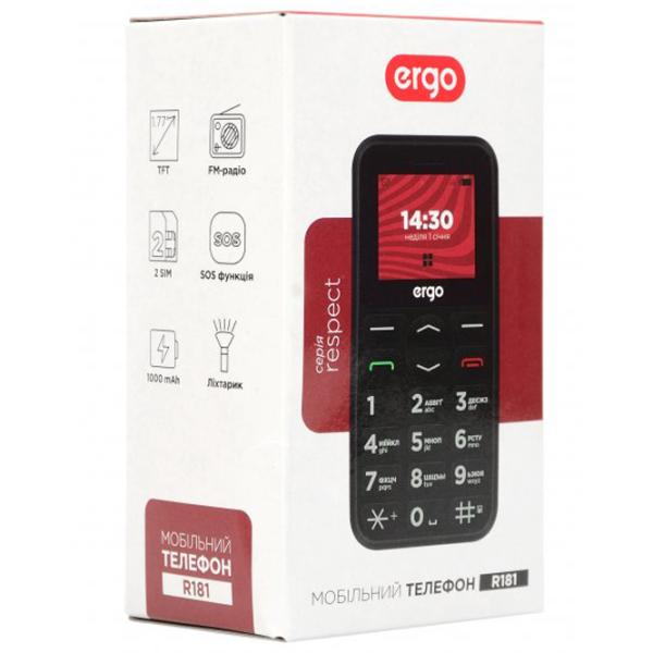 Ergo R181 Черный Черный / Dual SIM photo 7