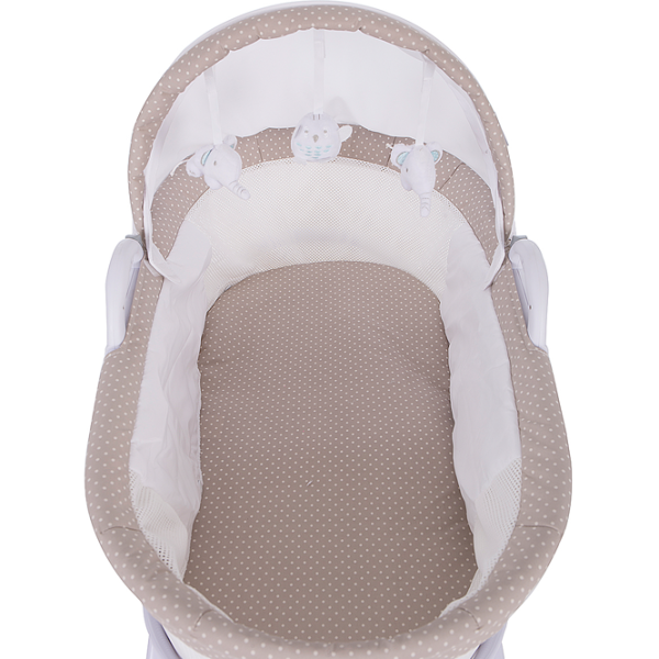 Pat pentru copii Kikka Boo Welcome Baby (31003010064) 0 luni - 6 luni/ Beige photo 3