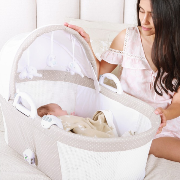 Pat pentru copii Kikka Boo Welcome Baby (31003010064) 0 luni - 6 luni/ Beige photo 7