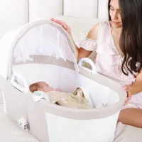 Детская кровать Kikka Boo Welcome Baby (31003010064) 0 месяцев - 6 месяцев/ Бежевый photo 7