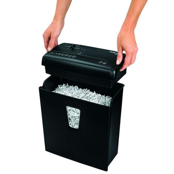 Шредер Fellowes Powershred 6C Черный photo 2