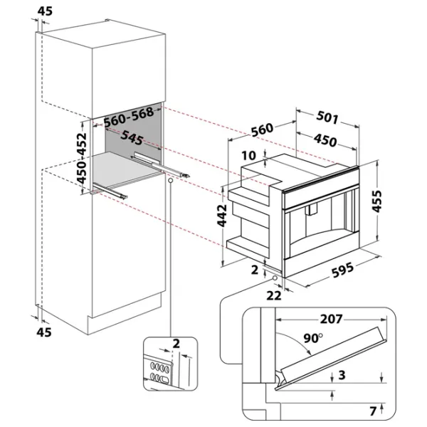 Кофемашина Whirlpool W11 CM145 Автоматическая/ 2.5 л/ Черный photo 5