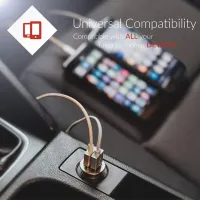 Автомобильное зарядное устройство CRAVE CRVCB101 2.4 А/ Серебристый photo 2
