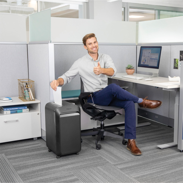 Шредер Fellowes Powershred LX220 Черный photo 6