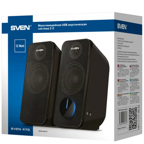 Sistem audio Sven 470 Black photo 5