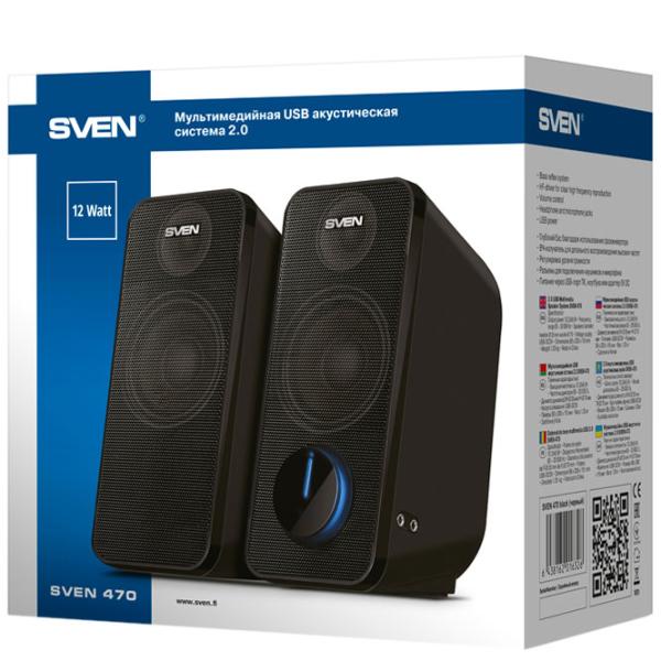 Sistem audio Sven 470 Black photo 5